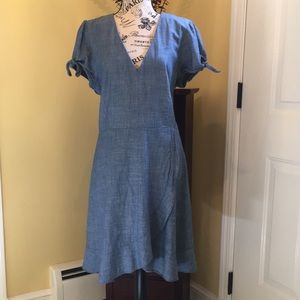 J. Crew denim chambray dress